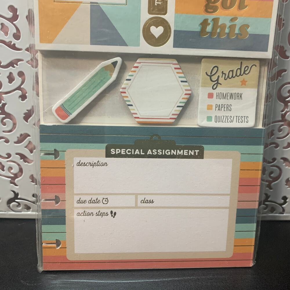 NIP MAMBI The Happy Planner stickers cardstock sticky notes PLMP-25 327 pieces - Picture 3 of 6